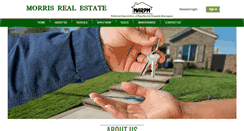 Desktop Screenshot of morrisrealestatetx.com